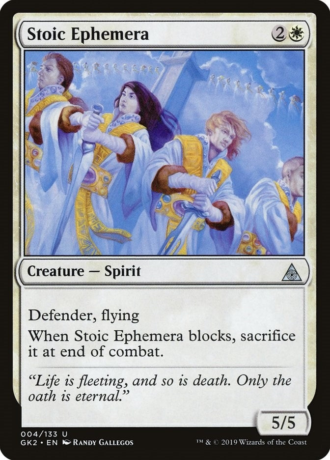 Image for Stoic Ephemera (4) [Ravnica Allegiance: Guild Kits] - Magic: The Gathering