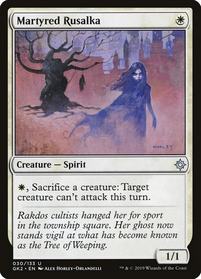 Image for Martyred Rusalka (30) [Ravnica Allegiance: Guild Kits] - Magic: The Gathering