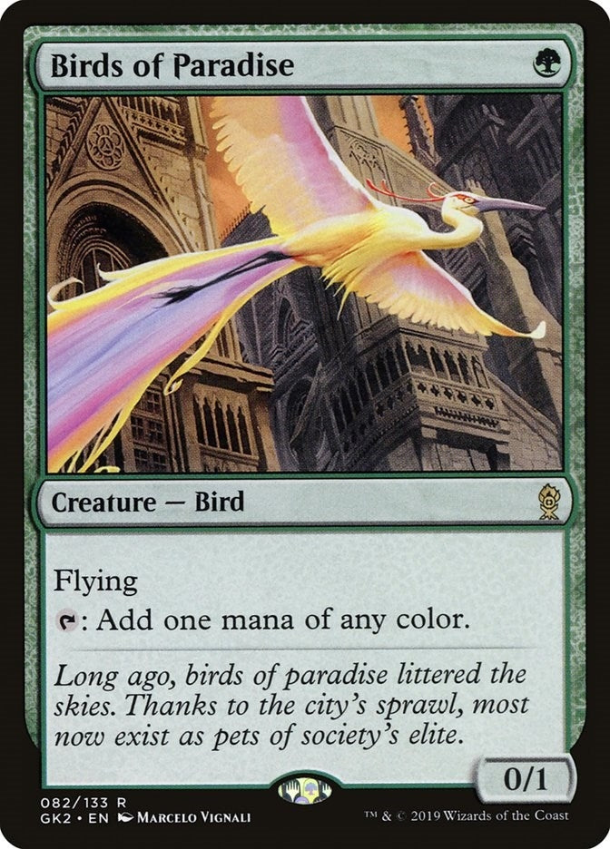 Birds of Paradise (82) [Ravnica Allegiance: Guild Kits]
