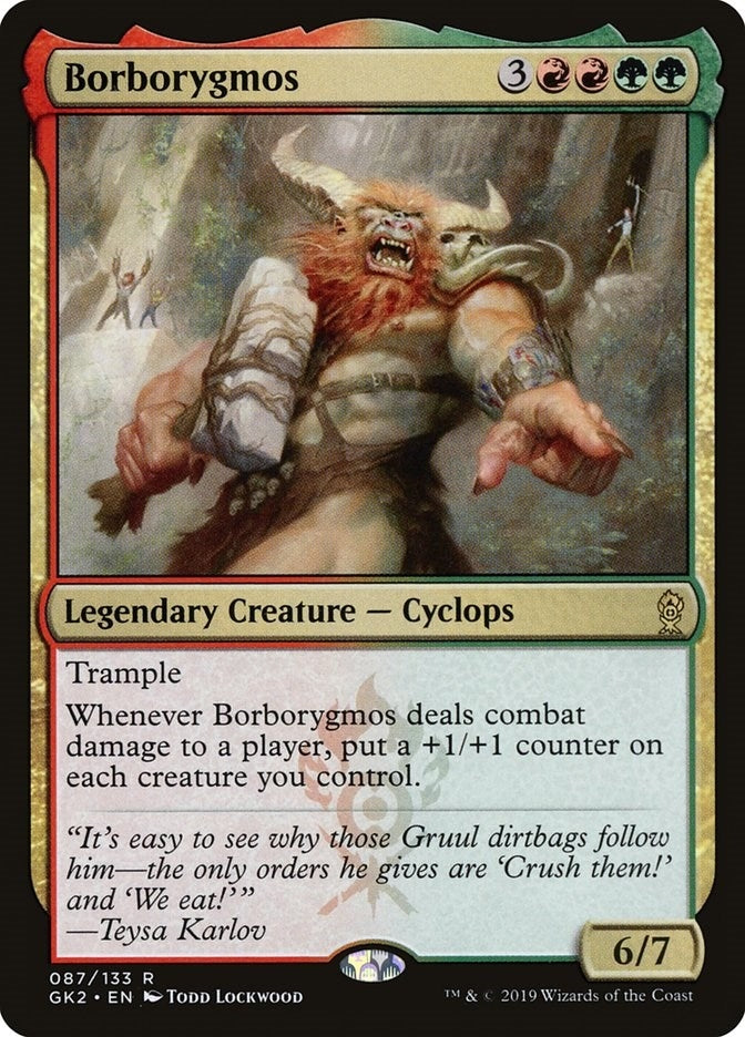 Image for Borborygmos (87) [Ravnica Allegiance: Guild Kits] - Magic: The Gathering