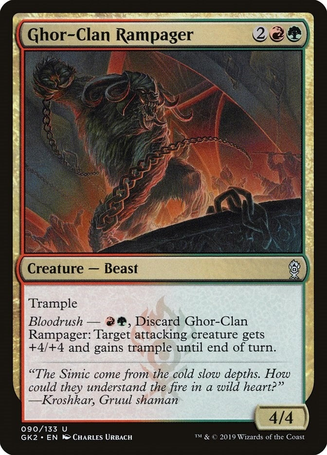 Image for Ghor-Clan Rampager (90) [Ravnica Allegiance: Guild Kits] - Magic: The Gathering