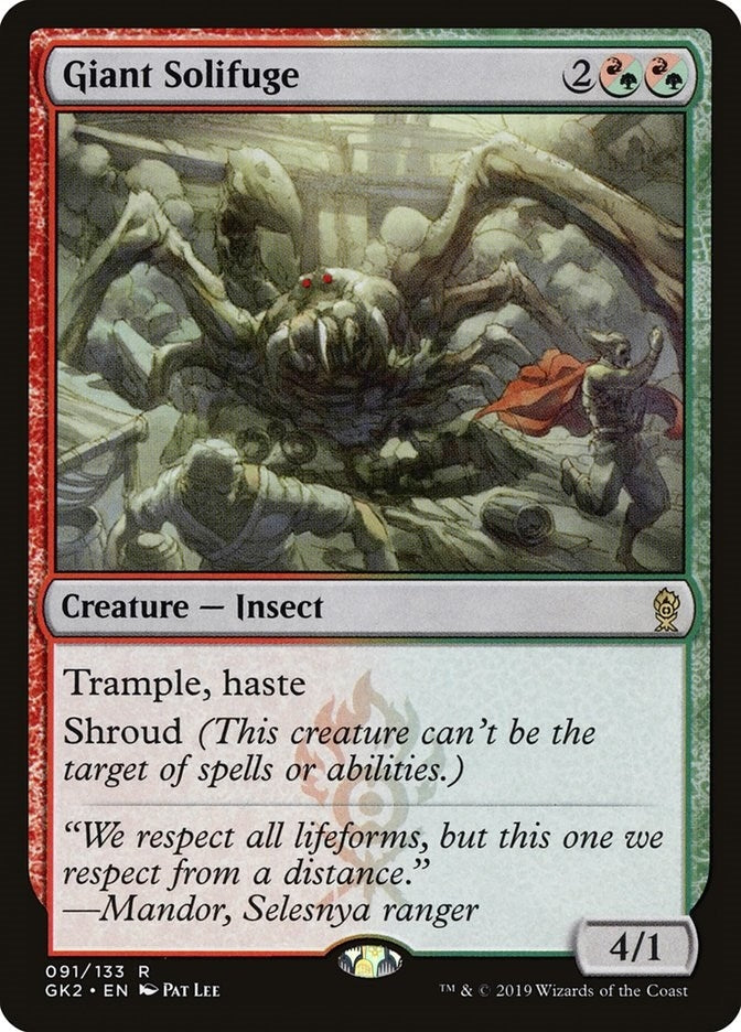 Image for Giant Solifuge (91) [Ravnica Allegiance: Guild Kits] - Magic: The Gathering