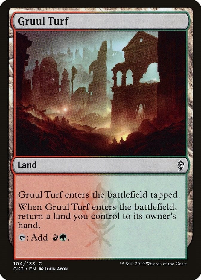 Image for Gruul Turf (104) [Ravnica Allegiance: Guild Kits] - Magic: The Gathering