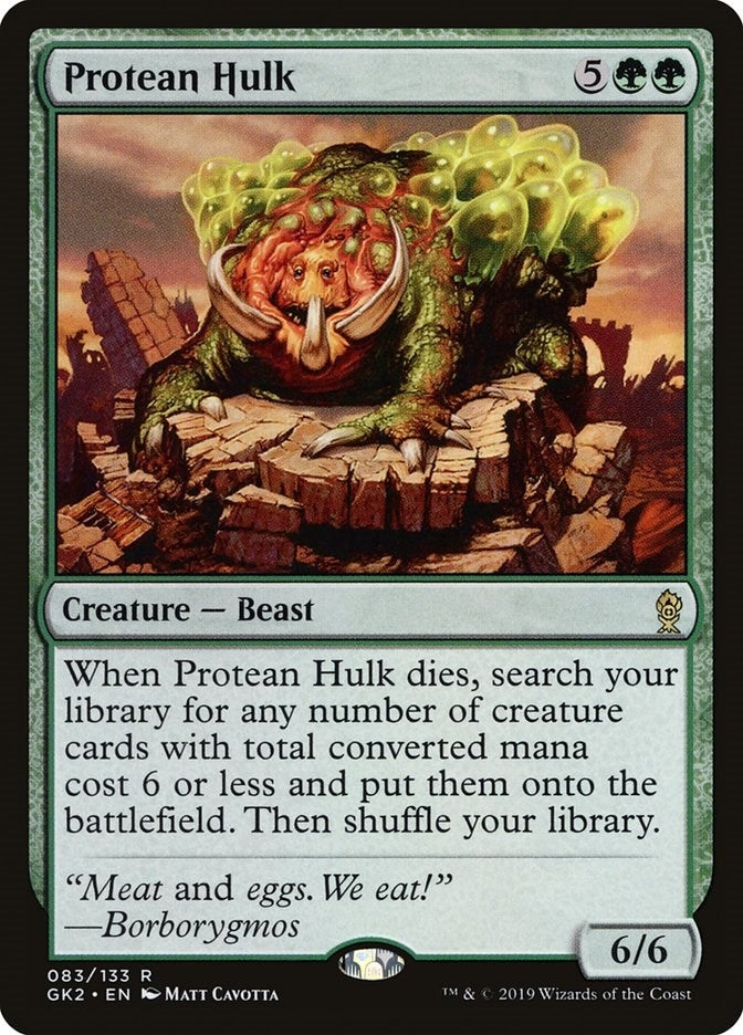Image for Protean Hulk (83) [Ravnica Allegiance: Guild Kits] - Magic: The Gathering