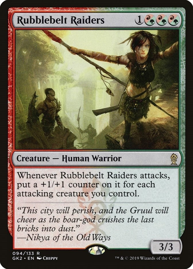 Image for Rubblebelt Raiders (94) [Ravnica Allegiance: Guild Kits] - Magic: The Gathering