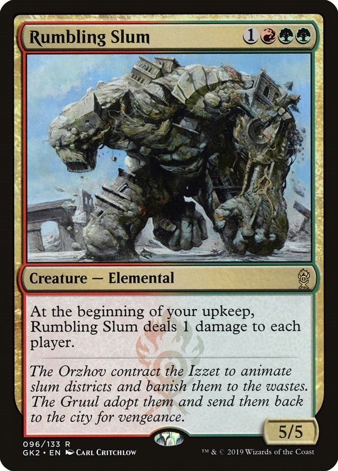 Image for Rumbling Slum (96) [Ravnica Allegiance: Guild Kits] - Magic: The Gathering