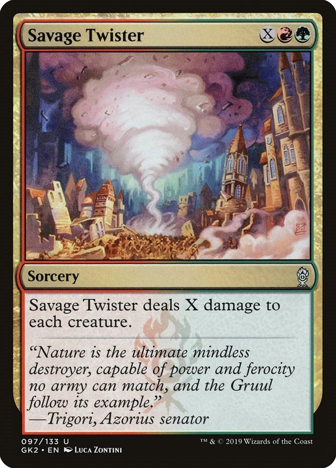 Image for Savage Twister (97) [Ravnica Allegiance: Guild Kits] - Magic: The Gathering