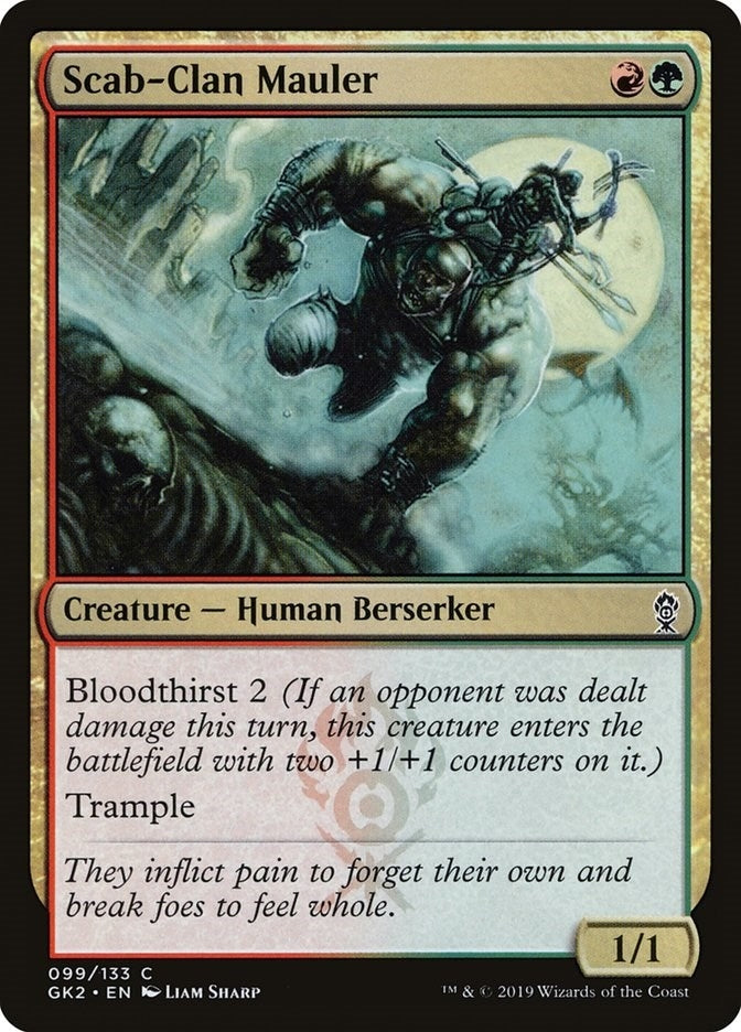 Image for Scab-Clan Mauler (99) [Ravnica Allegiance: Guild Kits] - Magic: The Gathering