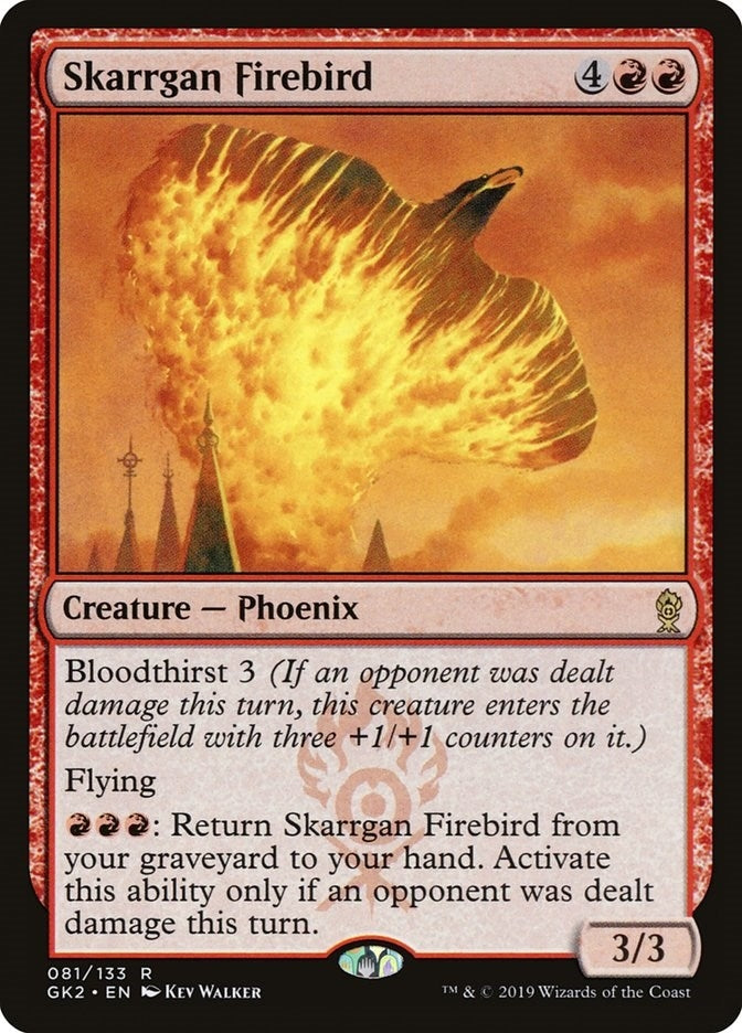 Image for Skarrgan Firebird (81) [Ravnica Allegiance: Guild Kits] - Magic: The Gathering
