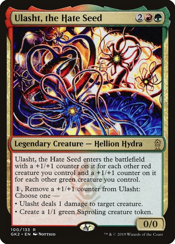 Image for Ulasht, the Hate Seed (100) [Ravnica Allegiance: Guild Kits] - Magic: The Gathering