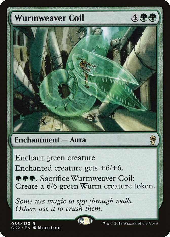 Image for Wurmweaver Coil (86) [Ravnica Allegiance: Guild Kits] - Magic: The Gathering