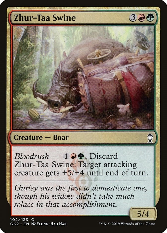 Image for Zhur-Taa Swine (102) [Ravnica Allegiance: Guild Kits] - Magic: The Gathering
