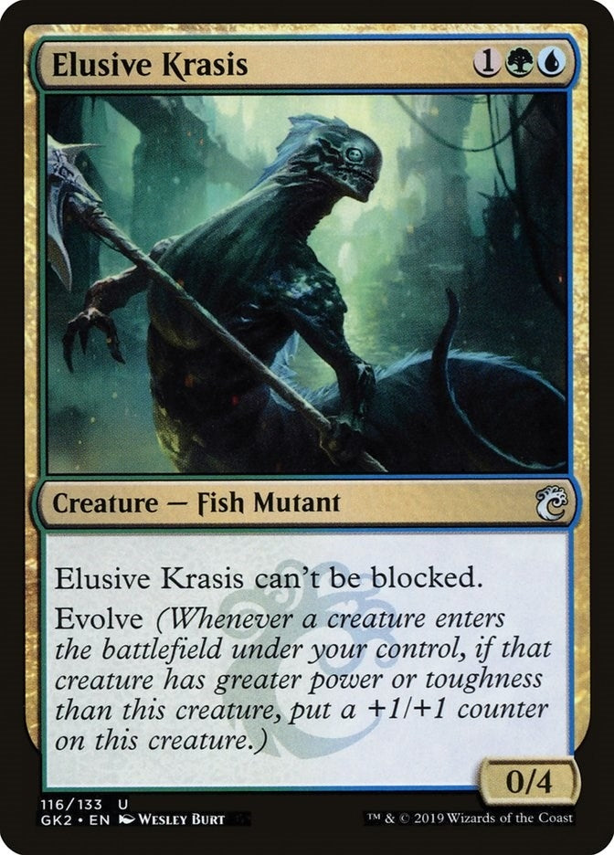 Image for Elusive Krasis (116) [Ravnica Allegiance: Guild Kits] - Magic: The Gathering