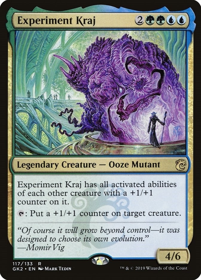 Image for Experiment Kraj (117) [Ravnica Allegiance: Guild Kits] - Magic: The Gathering