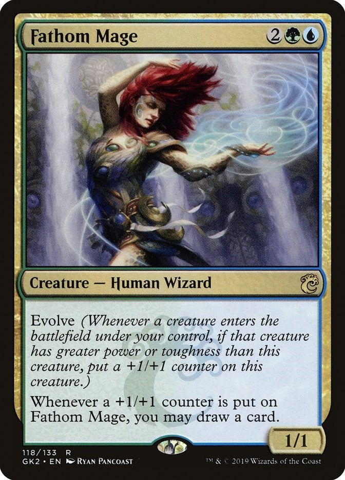 Image for Fathom Mage (118) [Ravnica Allegiance: Guild Kits] - Magic: The Gathering