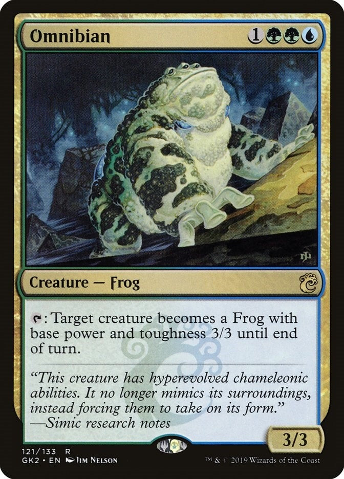 Image for Omnibian (121) [Ravnica Allegiance: Guild Kits] - Magic: The Gathering