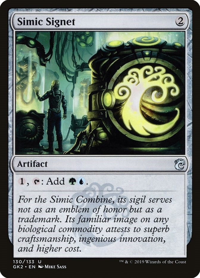 Image for Simic Signet (130) [Ravnica Allegiance: Guild Kits] - Magic: The Gathering