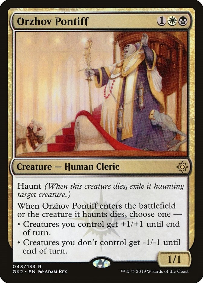 Image for Orzhov Pontiff (43) [Ravnica Allegiance: Guild Kits] - Magic: The Gathering
