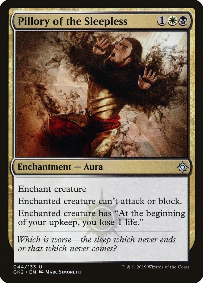 Image for Pillory of the Sleepless (44) [Ravnica Allegiance: Guild Kits] - Magic: The Gathering