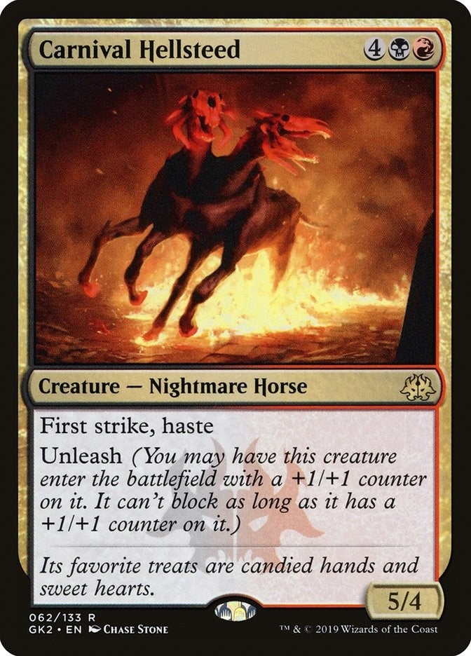 Image for Carnival Hellsteed (62) [Ravnica Allegiance: Guild Kits] - Magic: The Gathering