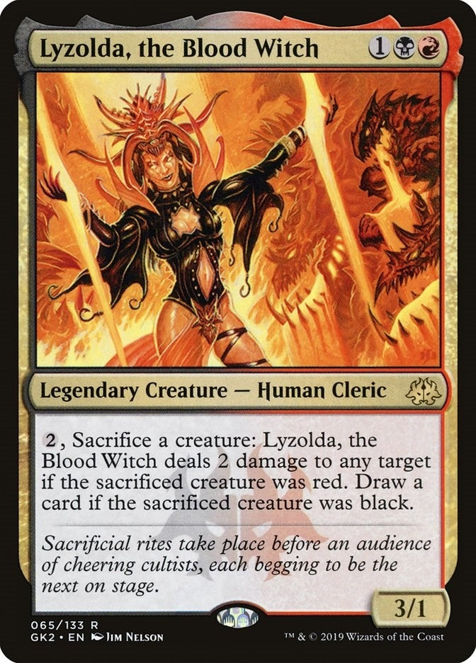 Image for Lyzolda, the Blood Witch (65) [Ravnica Allegiance: Guild Kits] - Magic: The Gathering