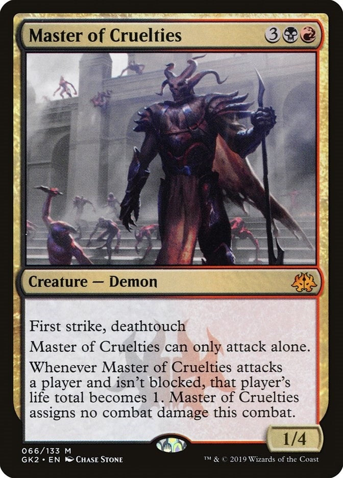 Image for Master of Cruelties (66) [Ravnica Allegiance: Guild Kits] - Magic: The Gathering