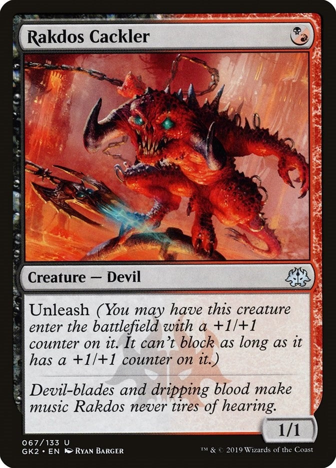 Image for Rakdos Cackler (67) [Ravnica Allegiance: Guild Kits] - Magic: The Gathering