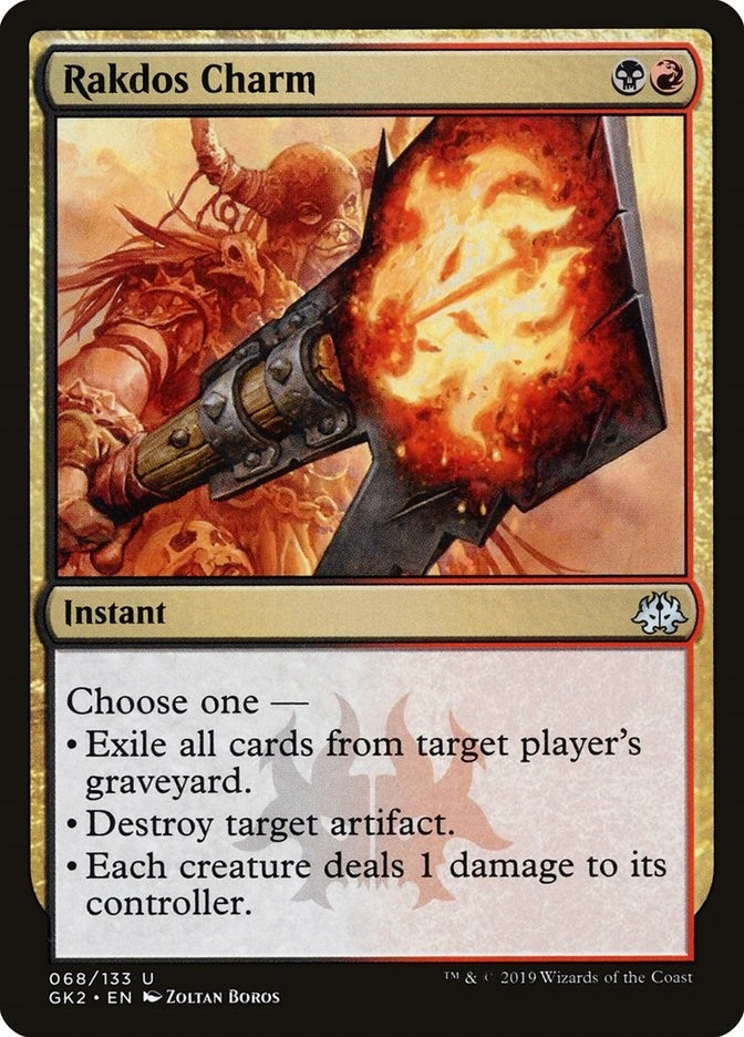 Image for Rakdos Charm (68) [Ravnica Allegiance: Guild Kits] - Magic: The Gathering