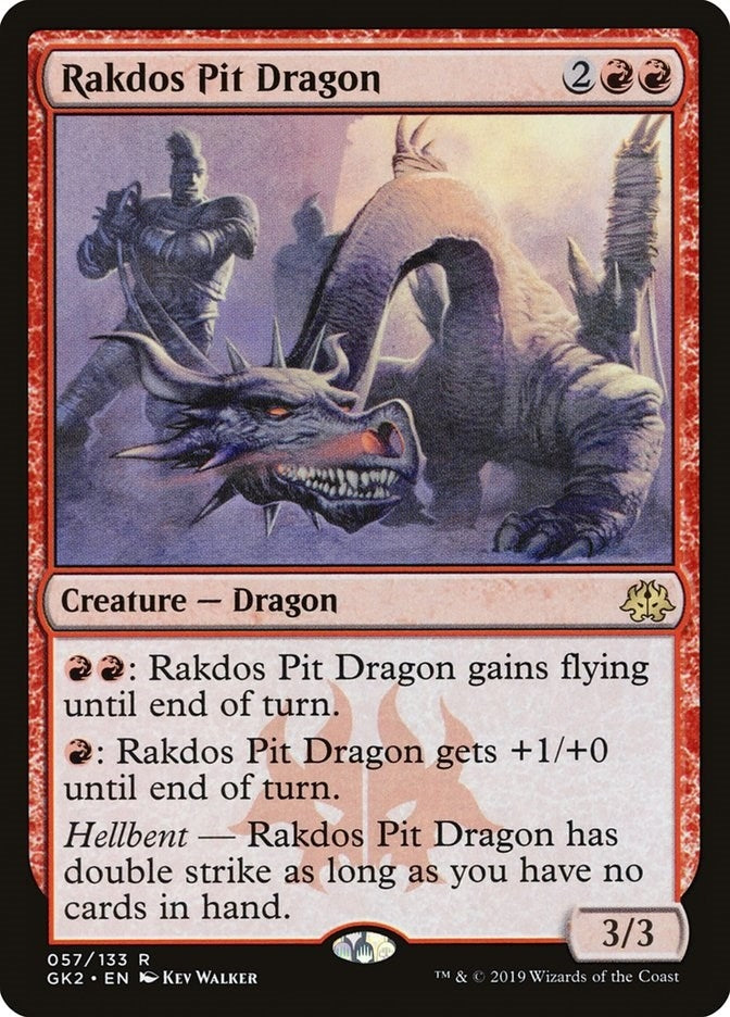 Image for Rakdos Pit Dragon (57) [Ravnica Allegiance: Guild Kits] - Magic: The Gathering