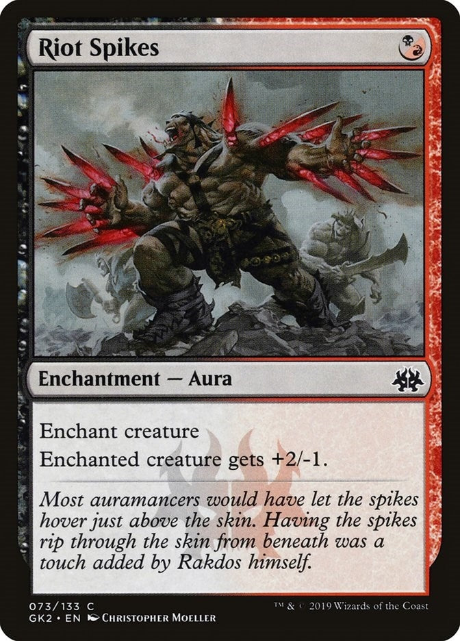 Image for Riot Spikes (73) [Ravnica Allegiance: Guild Kits] - Magic: The Gathering