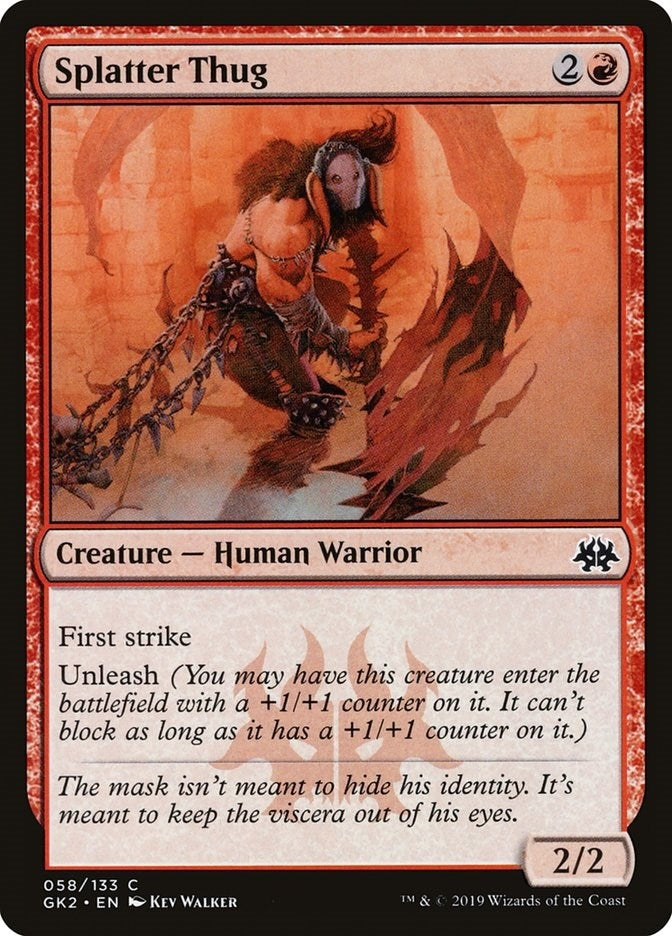 Image for Splatter Thug (58) [Ravnica Allegiance: Guild Kits] - Magic: The Gathering
