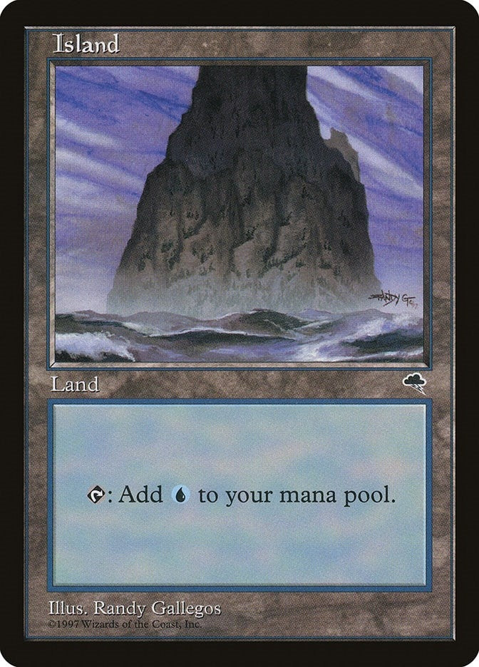 Image for Island (Spire) (337) [Tempest] - Magic: The Gathering