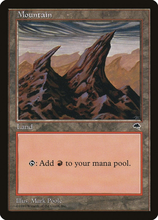 Image for Mountain (Right) (344) [Tempest] - Magic: The Gathering