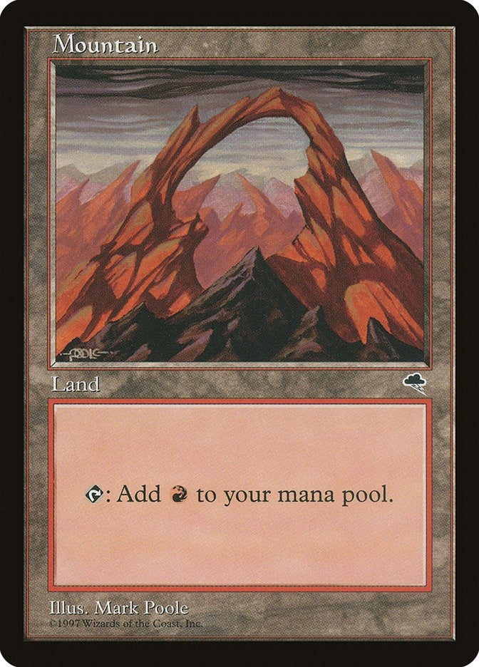 Image for Mountain (Joined) (345) [Tempest] - Magic: The Gathering