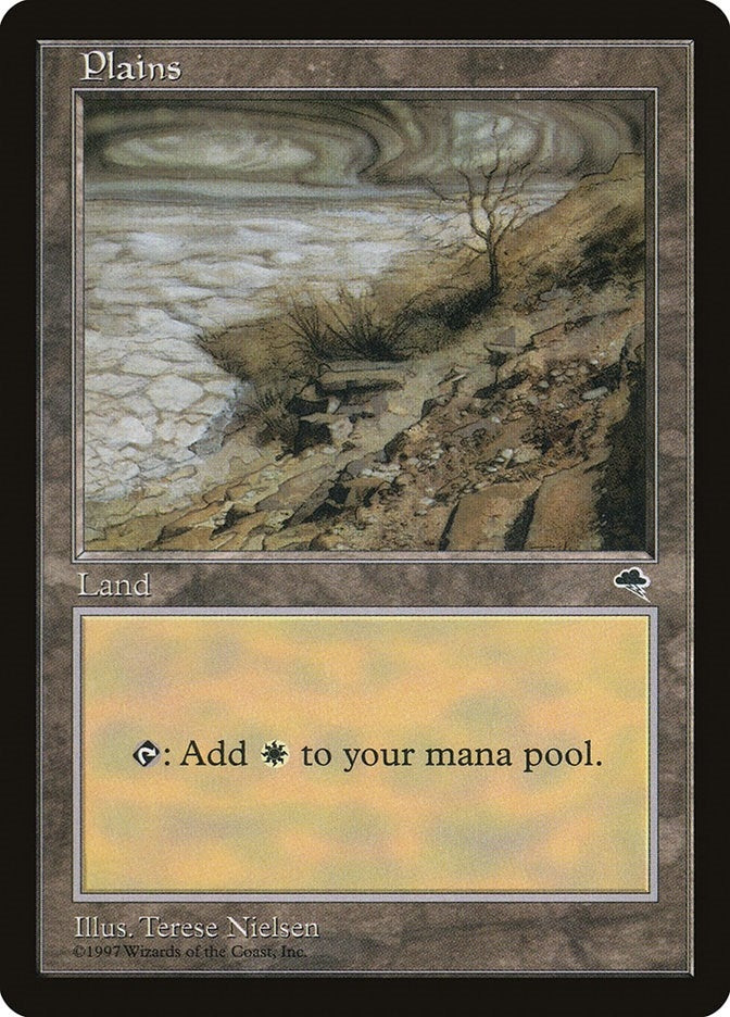 Image for Plains (Dead Tree) (332) [Tempest] - Magic: The Gathering