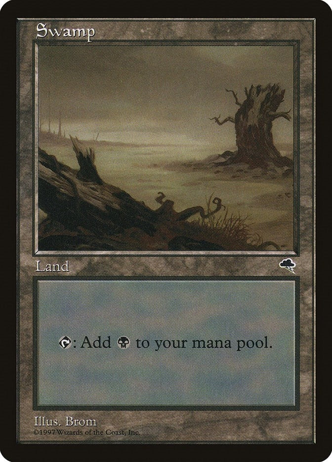 Image for Swamp (Horizontal Log) (340) [Tempest] - Magic: The Gathering
