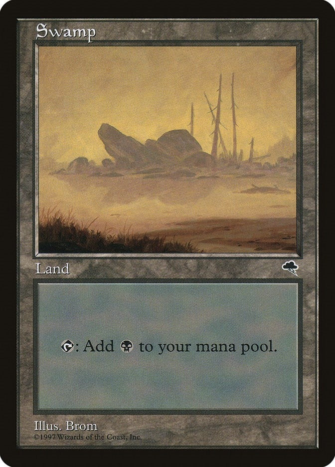 Image for Swamp (Boulder) (341) [Tempest] - Magic: The Gathering