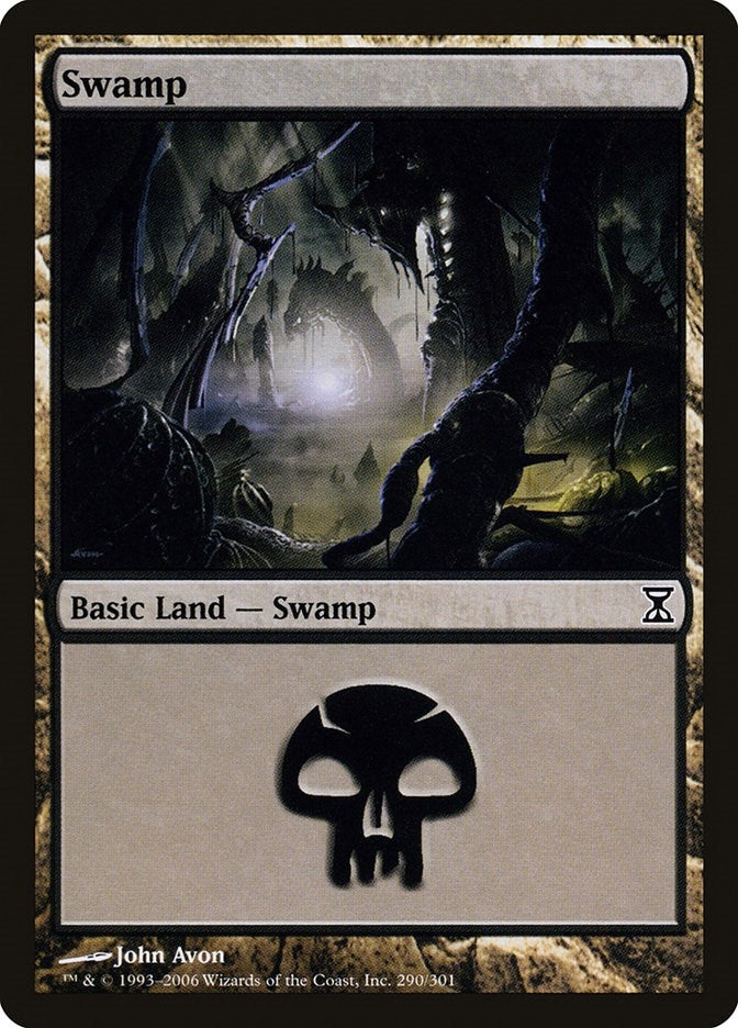 Image for Swamp (290) (290) [Time Spiral] - Magic: The Gathering