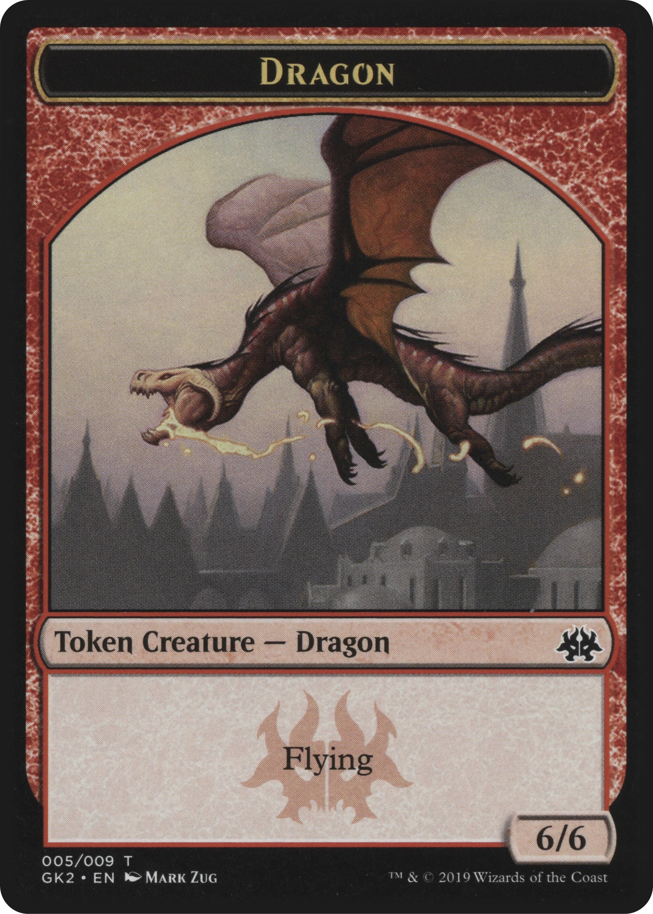 Image for Dragon // Goblin Double-Sided Token (5 // 6) [Ravnica Allegiance: Guild Kits] - Magic: The Gathering