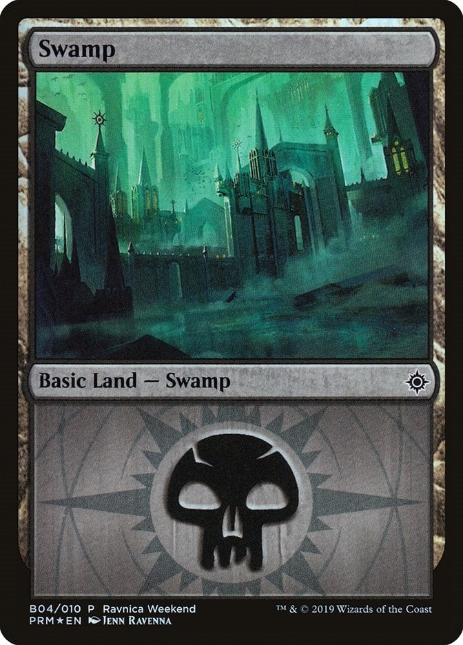 Image for Swamp - Orzhov (B04) (4) [Launch Party & Release Event Promos] - Magic: The Gathering