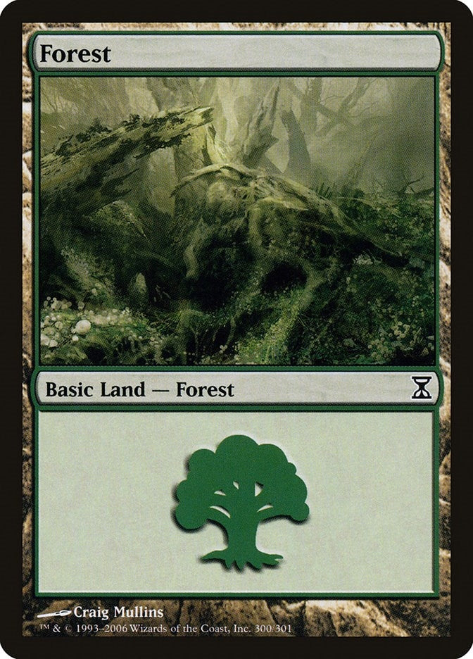 Image for Forest (300) (300) [Time Spiral] - Magic: The Gathering