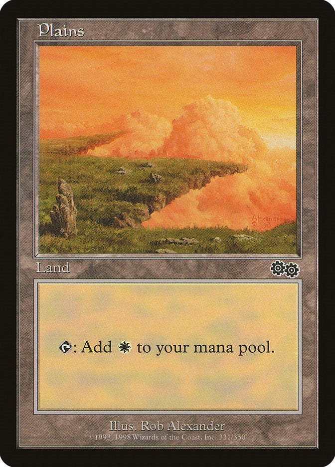 Image for Plains (331) (331) [Urza's Saga] - Magic: The Gathering