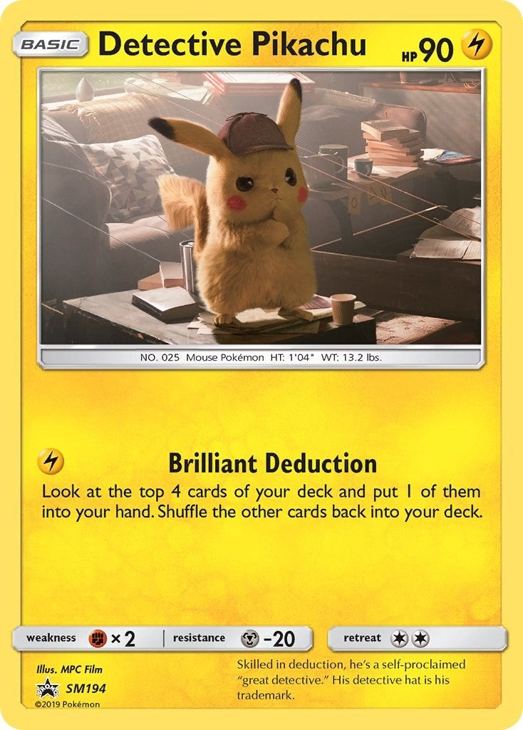 Image for Detective Pikachu - SM194 (SM194) [SM Promos] - Pokemon