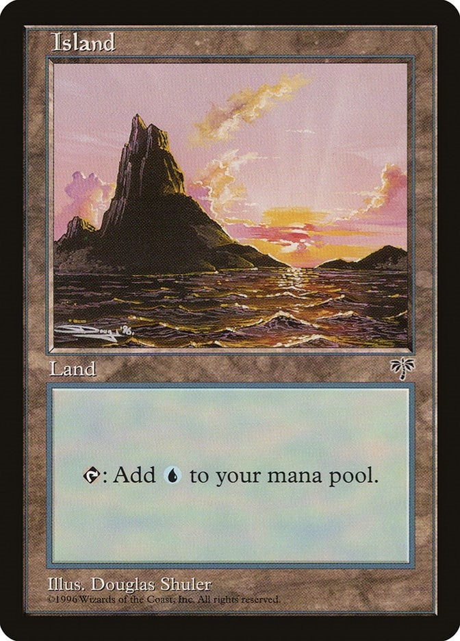 Image for Island (Sunset) [Mirage] - Magic: The Gathering