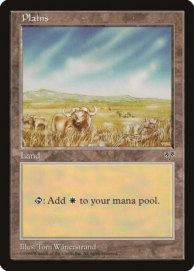 Image for Plains (Buffalo) [Mirage] - Magic: The Gathering