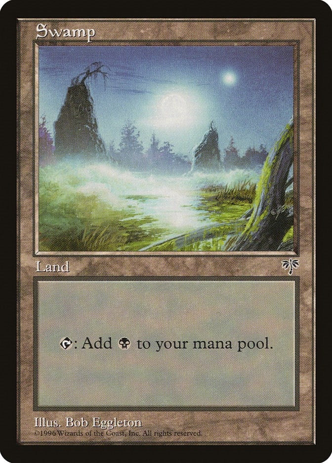 Image for Swamp (Foggy Night) [Mirage] - Magic: The Gathering