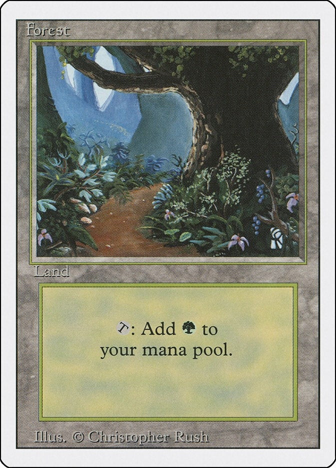 Image for Forest (B) (286) [Revised Edition] - Magic: The Gathering