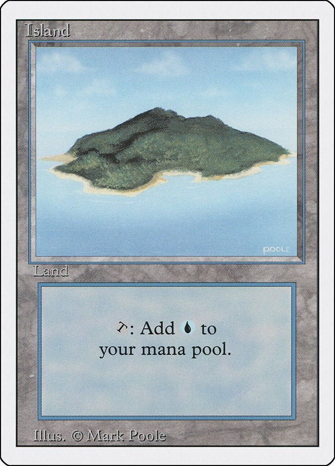 Image for Island (B) (288) [Revised Edition] - Magic: The Gathering