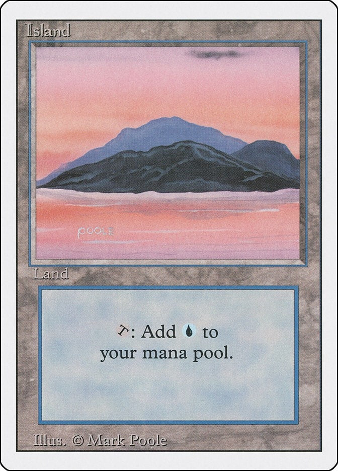 Image for Island (C) (289) [Revised Edition] - Magic: The Gathering