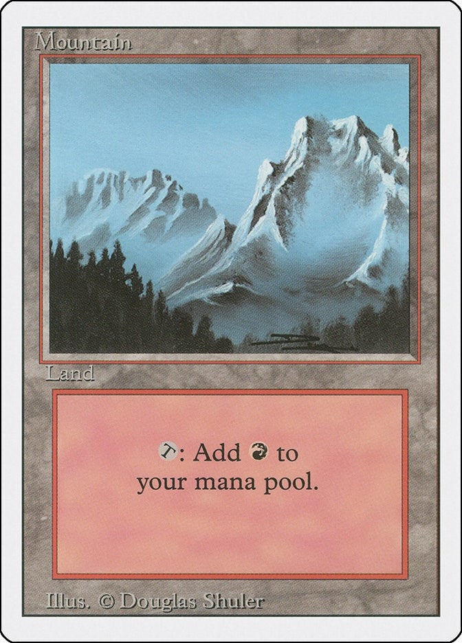 Image for Mountain (B) (291) [Revised Edition] - Magic: The Gathering